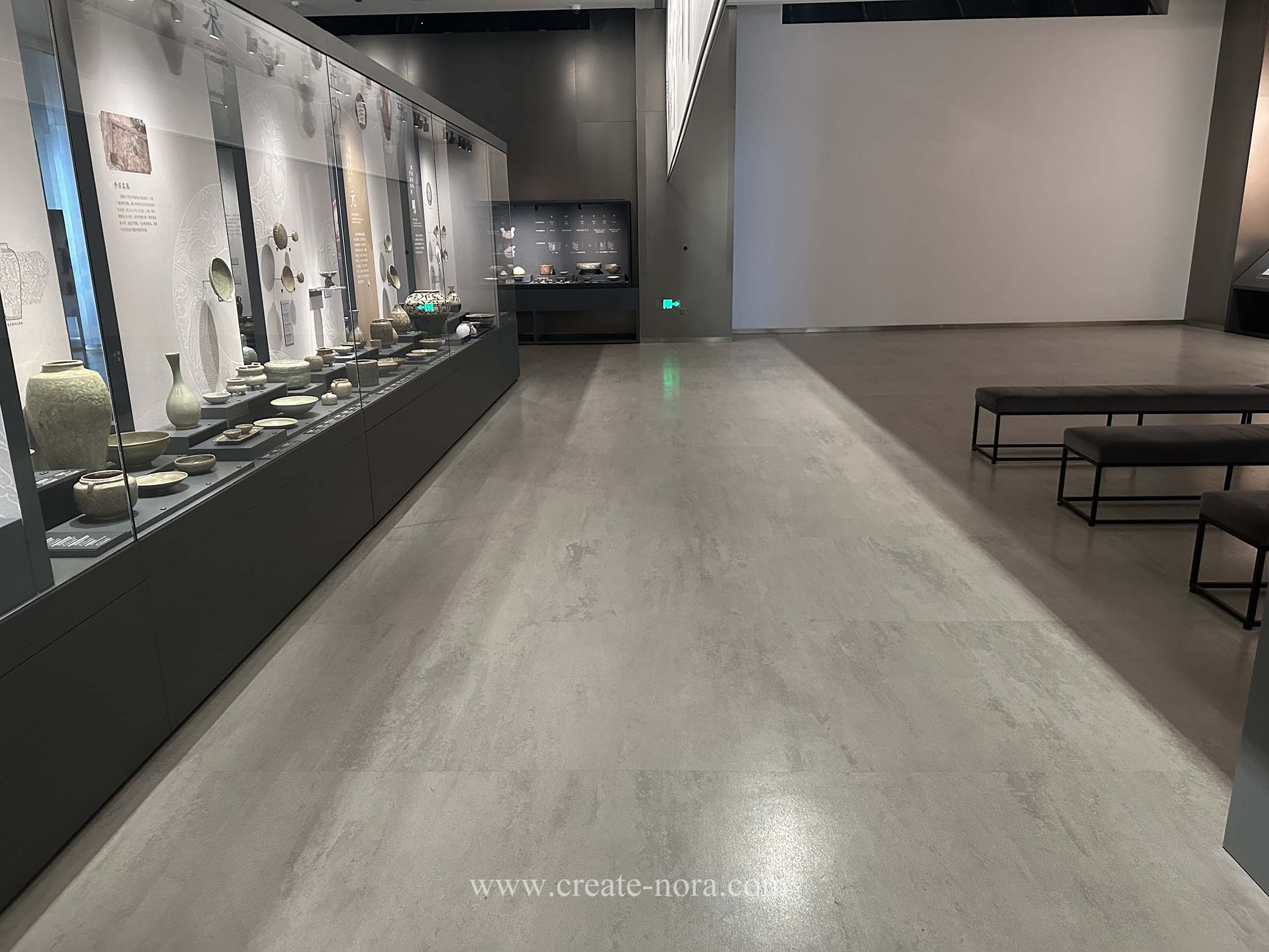 the photo of nora rubber flooring in shanxi archaeology Museum 16